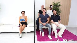 Blind Date for Lana Villafuerte. the Hispanic Gets Covered in Milk!