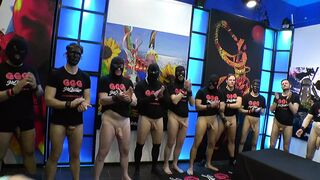 Ggg John Thompson Bukkake Group-sex and Jizz Sucking Hotty