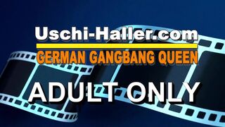 German Gang-bang Party with Blindfolded Blonde MILF Mandy