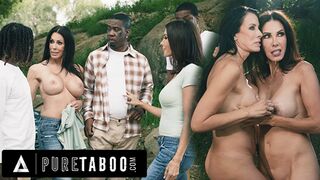 PURE TABOO Huge Wang Strangers Have Roadside SEX-PARTY With MILF Lookalikes Shay Sights & Reagan Foxx!
